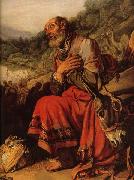 LASTMAN, Pieter Pietersz. Detail of Abraham on the Way to Canaan oil painting on canvas